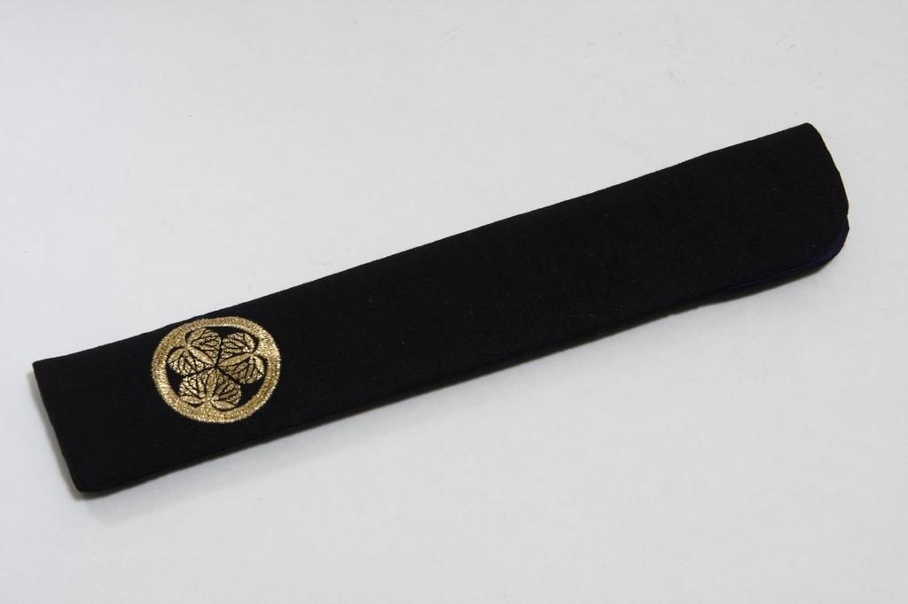 Kyoto Tokugawa Kyoto Craftsman Tailored Family Fan Bag Wooden Box [Hasegawa] Fan, Ieyasu's Quote, Men's, Gentleman's, Fan, Crest, Included,