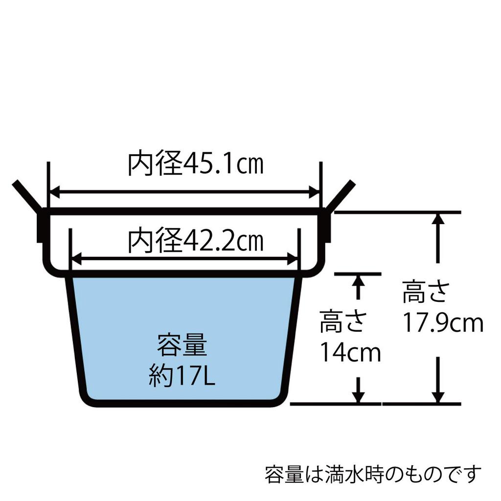 HOKUA Meister Aluminum Extra Thick Circle Pot 45cm AEV03045 (with Scale)
