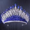 Luxury Rhinestone Tiara: European & American Pageant Headband for Car Shows, Weddings, and Models