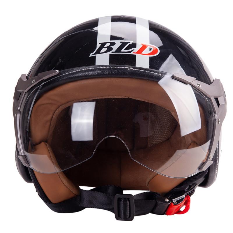 Motorcycle Retro Helmet Unisex Four-season Electric Car Half Helmet