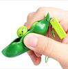 5pcs Fidget Toys Pack Portachiavi Decompression Edamame Toys Squishy Squeeze Peas Beans key holder