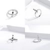 Cat Finger Rings Cat Adjustable Opening Rings Alloy Material Party Jewelry