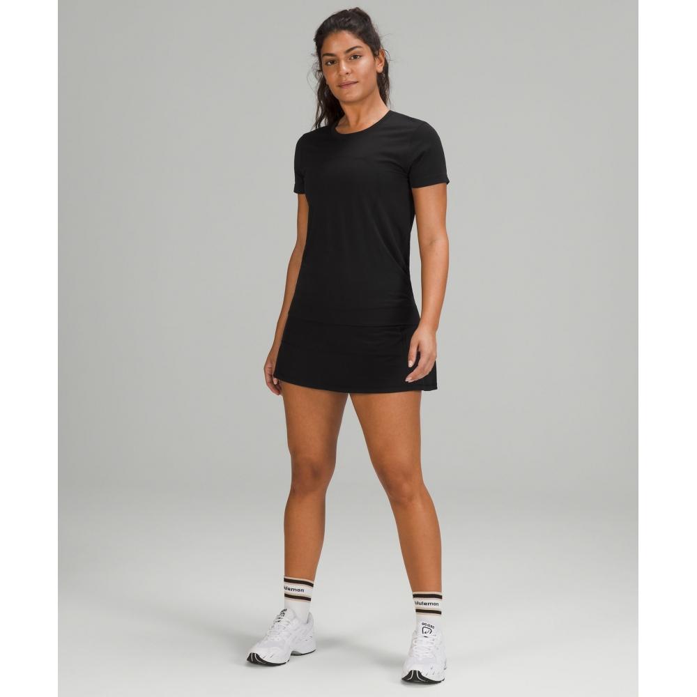 Lululemon Pace Rival Mid Rise Skirt  Long Black