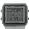 Casio A500wa 7df  A500wa 7  Montre Métal Carrée Numérique Vintage Rétro Heure Universelle