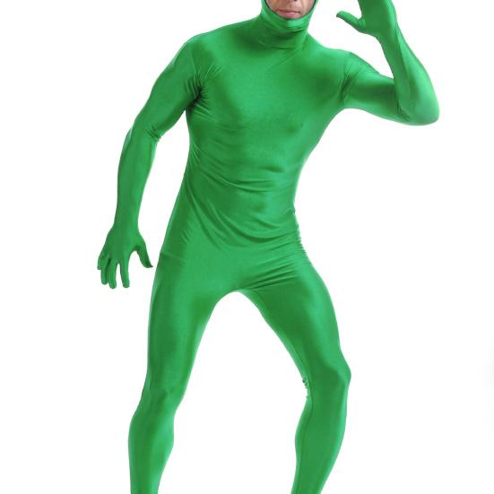Hintergrund Anzug Atmungsaktiv Bequem Knitterfrei Fotografie Hintergrund Polyester Greenscreen Unsichtbarkeitsumhang Live-Streaming Zubehör