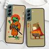 Cute Mouse Axolotl Frog Wizard Phone Case For Samsung Galaxy S22 S25 Ultra S21 S10 Plus S26 Edge S20 S23 S24 FE Cover Silico