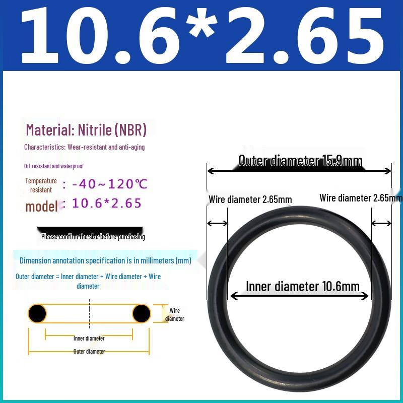 Nitrile Rubber O-Ring Seal