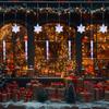 Christmas Fairy Curtain Lights 9.8ft Snowflake Ice Pick Light USB Remote Indoor Decorations Twinkle Lamp for Bedroom Xmas Window