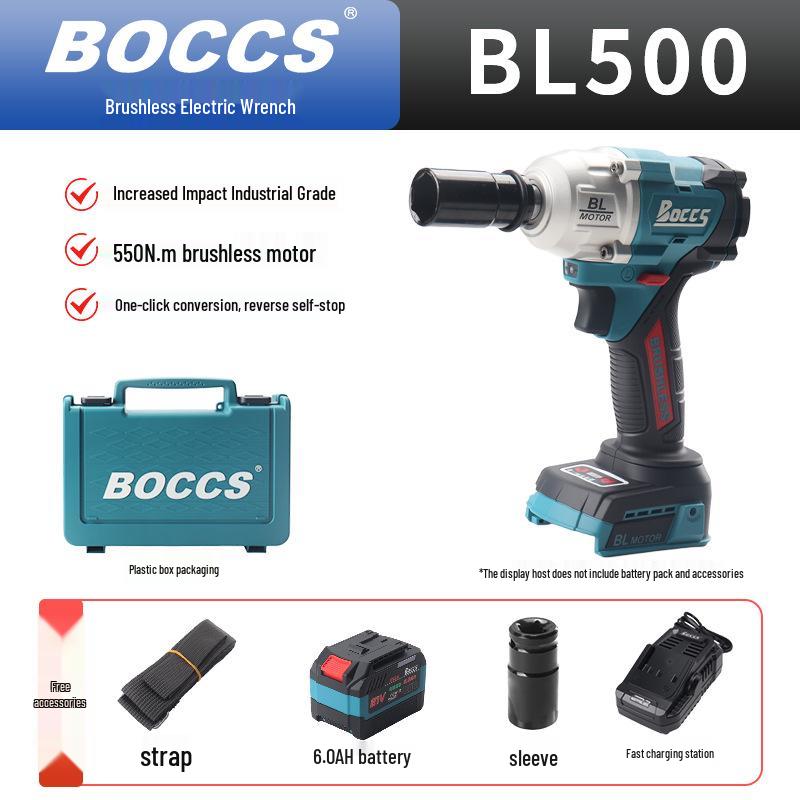 Cordless Multi-Functional Brushless Impact Wrench & Electric Screwdriver Set