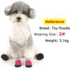Breathable Mesh Small Dog Shoes, Anti-slip Rubber Sole, Adjustable Paw Protectors For  Pavement, Walking Running Boots Summer