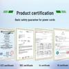 Certified Pure Copper Figure-8 Power Cord for Monitors & Shavers - 2-Core, Two-Pin Plug
