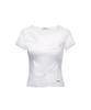 ROCKCAKE Pinched Top - White