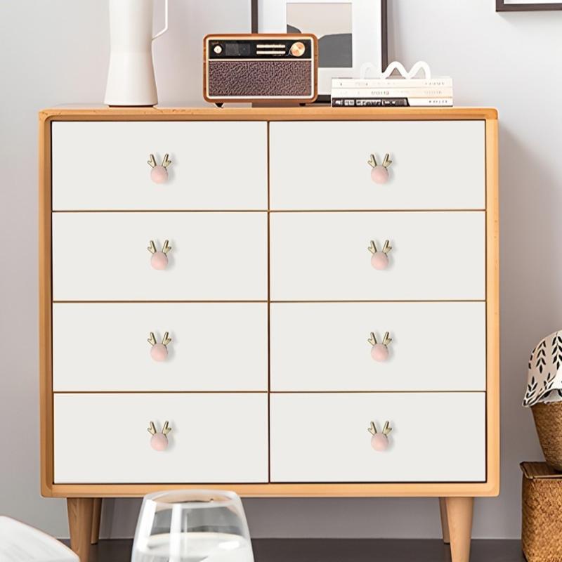 Creative Animal Cartoon Cabinet Knobs And Handles For Children'S Room Ceramic Wardrobe Pulls Home Decor Furniture Hardware