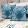 Kissenbezug Dekoration Zuhause Büro Schlafzimmer Cartoon Regenbogen Wolke Sofa Dekokissen