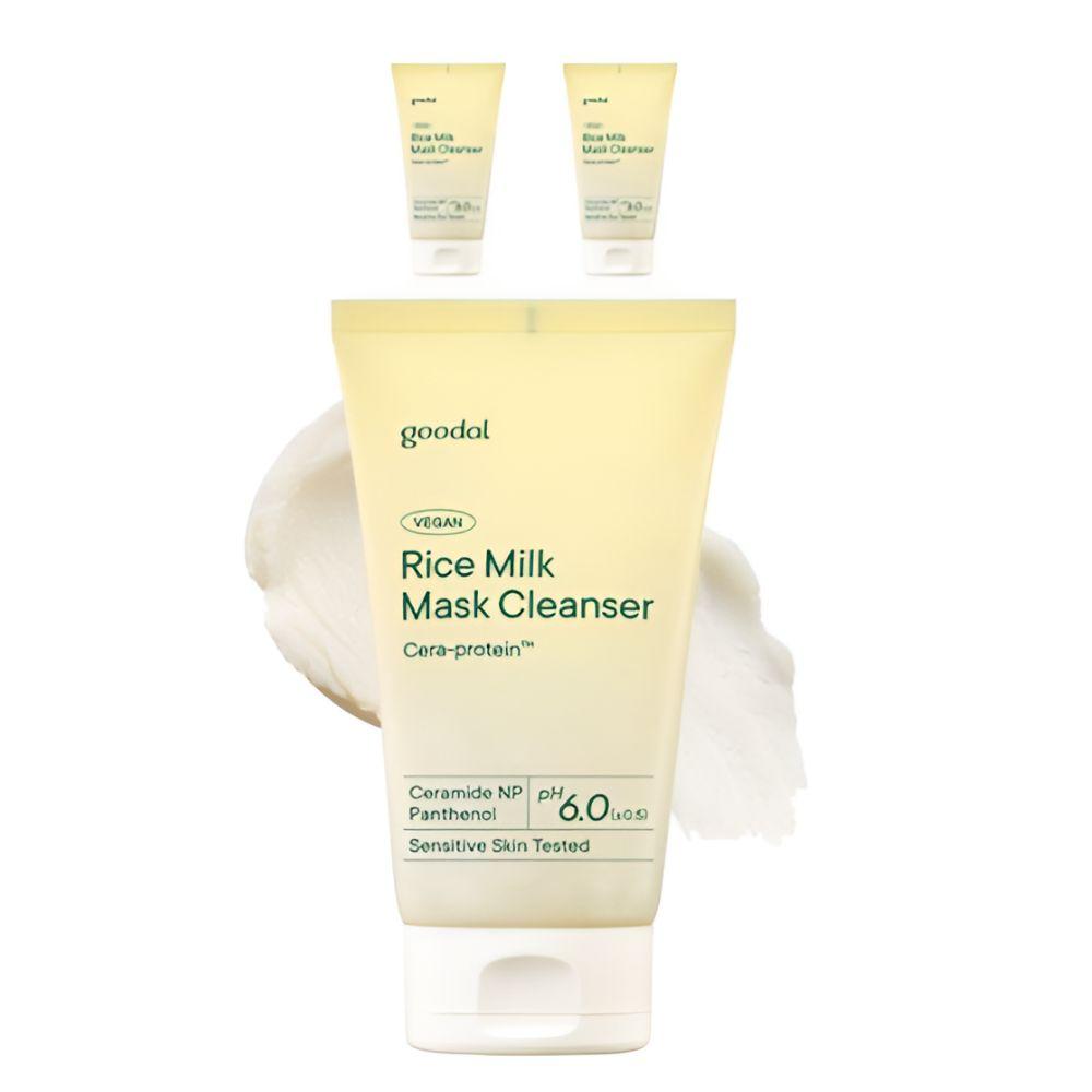 Goodal Rice Milk Pack Cleanser Nourishing Facial Cleanser 150ml x3