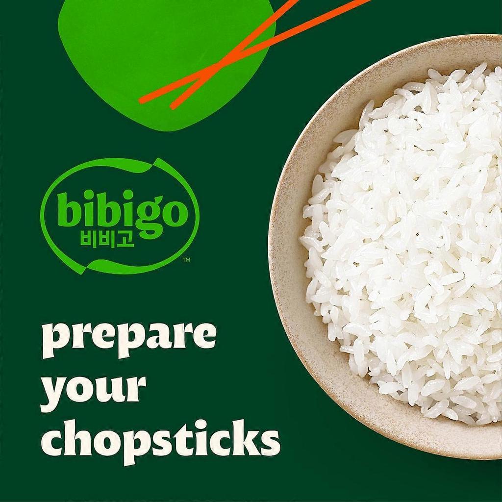 Bibigo Senza Glutine e Vegano Riso Express Appiccicoso Bianco - 22.2oz