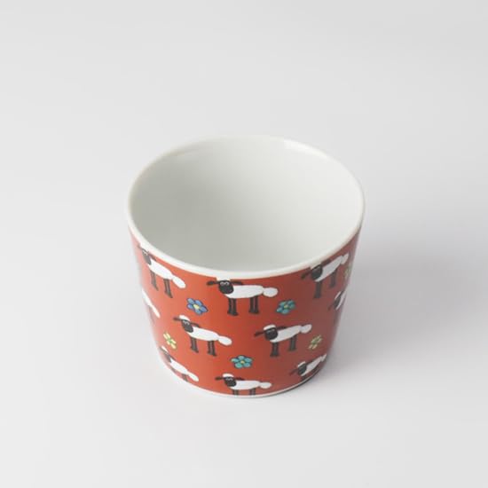 Kutani Ware Iwataya Shaun the Sheep Cup Wooden Painting Style "Kutani Ware" SS-53