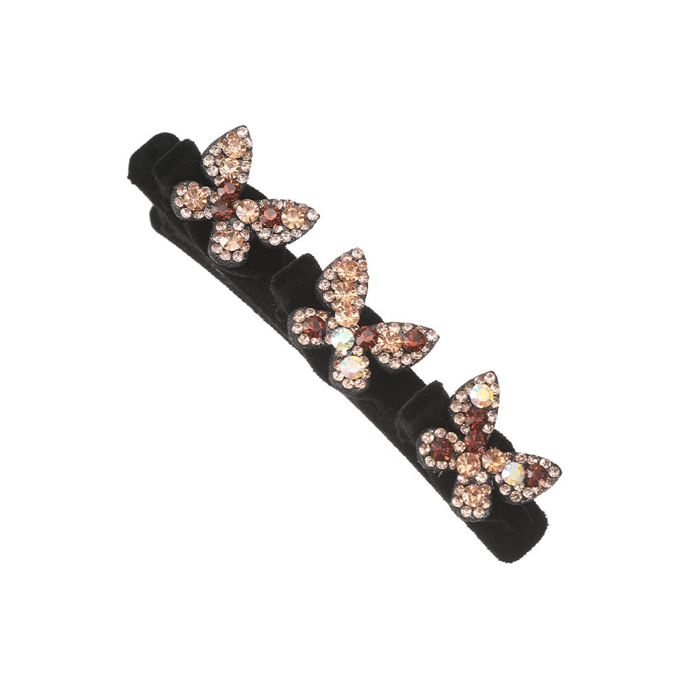 Molans Butterfly Rhinestone Hair Pins Sweet Girls Barrettes Hairpin Bangs Buckle Hairclip Lovely Hair Accessories