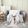 Snowman Winter Holiday Throw Blanket Festive Design for Living Room Decor Gift for Her CozyStyle180x250