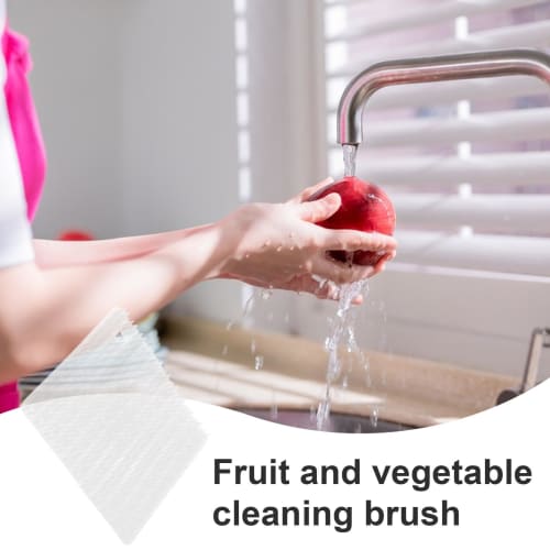 Niesel Vegetable Washing Brush, Vegetable Scrubber - Fruit Kitchen Scrubber Brush, High-Density Bristles, Multi-Function Vegetable Brush Scrubber for