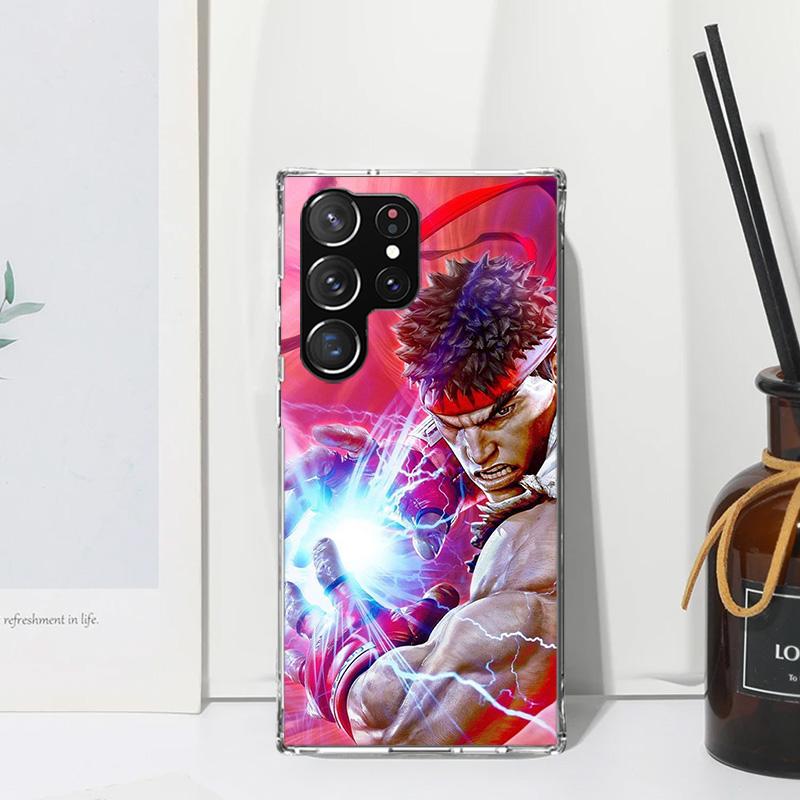 Game S-Street F-FighterS Phone Case For Samsung Galaxy S26 S25 Edge S24 FE S23 S22 Ultra S21 Plus S20 + Art Fundas Back Cover Ga