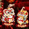 Lucky Horse Year Couplet 2026 Chinese New Year Decor Door Stickers  For Spring Festival Traditional