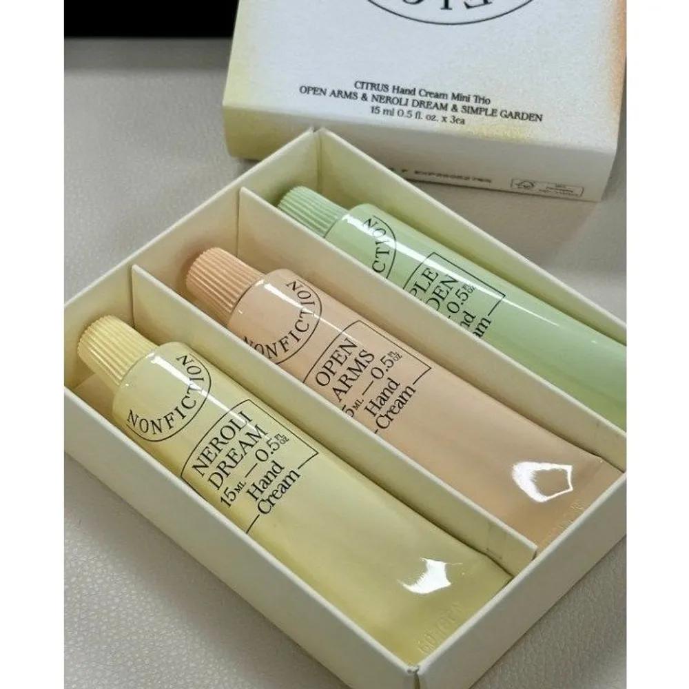 

NONFICTION Citrus Hand Cream 15ml Mini Trio 1 set