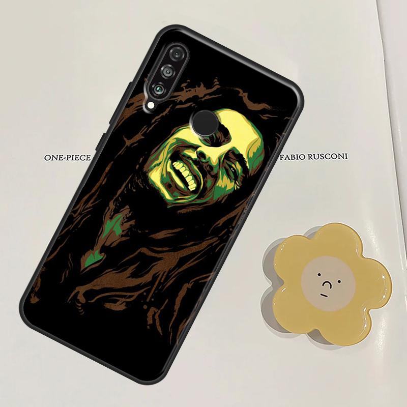 Bob Marley Hülle für Huawei Nova Y60 Y70 Y90 Y61 Y91 3i 7i 8i 11i Nova 9 10 SE 11 Pro P20 P40 P30 Lite