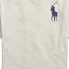 Polo Ralph Lauren FW24 Crew Neck Big Pony Logo T-Shirt Men T-Shirts Oatmeal 710697554-044