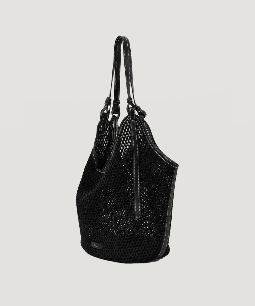 Talli [Coin Purse Set] Low Koi Basket Bag_Black