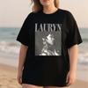 Women Casual Printed Plus Size T-shirt Summer Women Casual Oversize Retro Fashion Round Neck Short Sleeve Tops Plus Size T-shirt