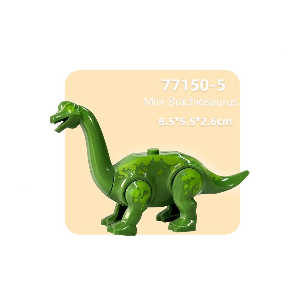 Jurassic Dinosaurs Building Blocks Tyrannosauru REX Dimetrodon DIY Quetzalcoatlus Action Figure Models Children Toy Animal Gifts