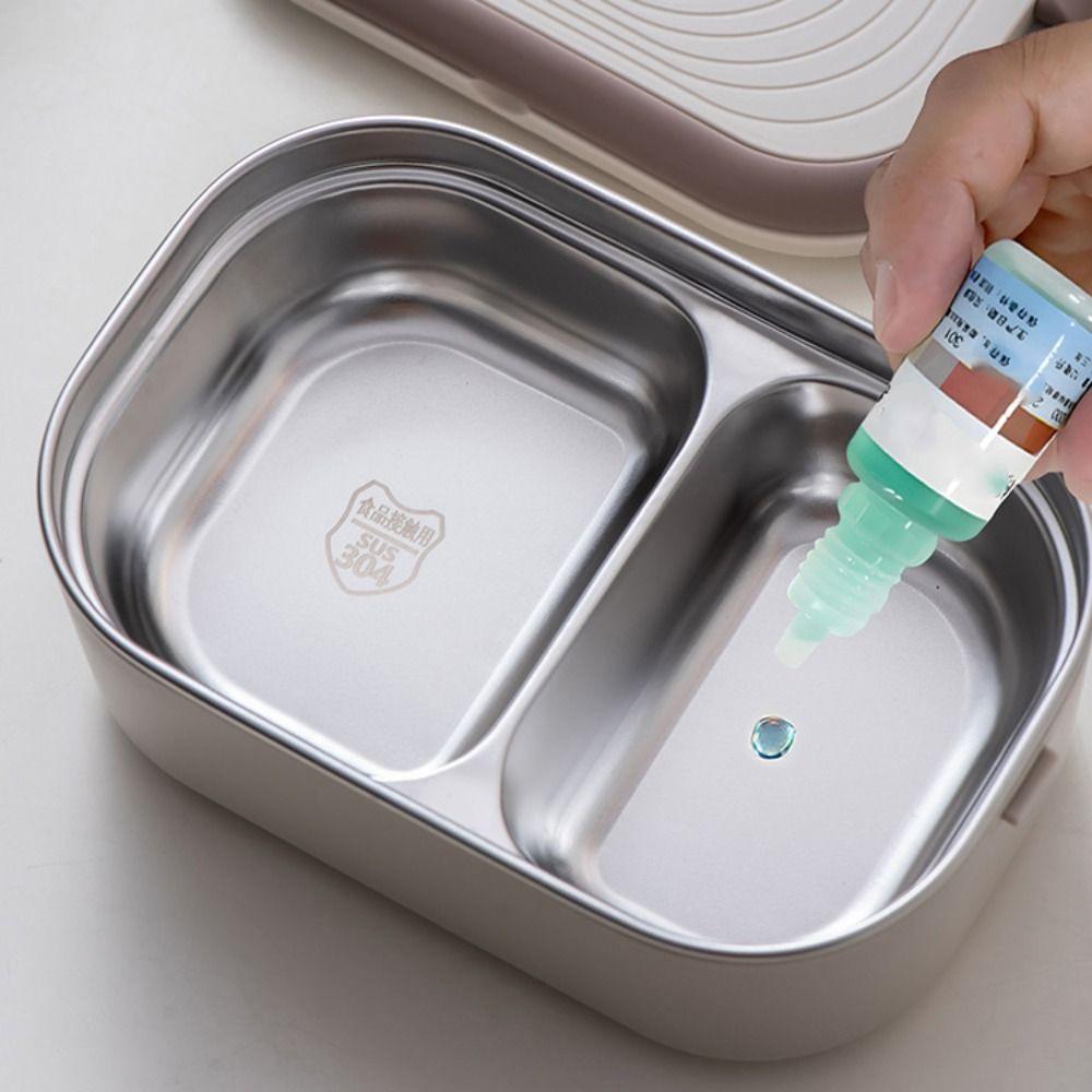 Stainless Steel Constant Temperature Lunch Box UK/EU/US Plug Plug-in Heated Lunch Box  Office