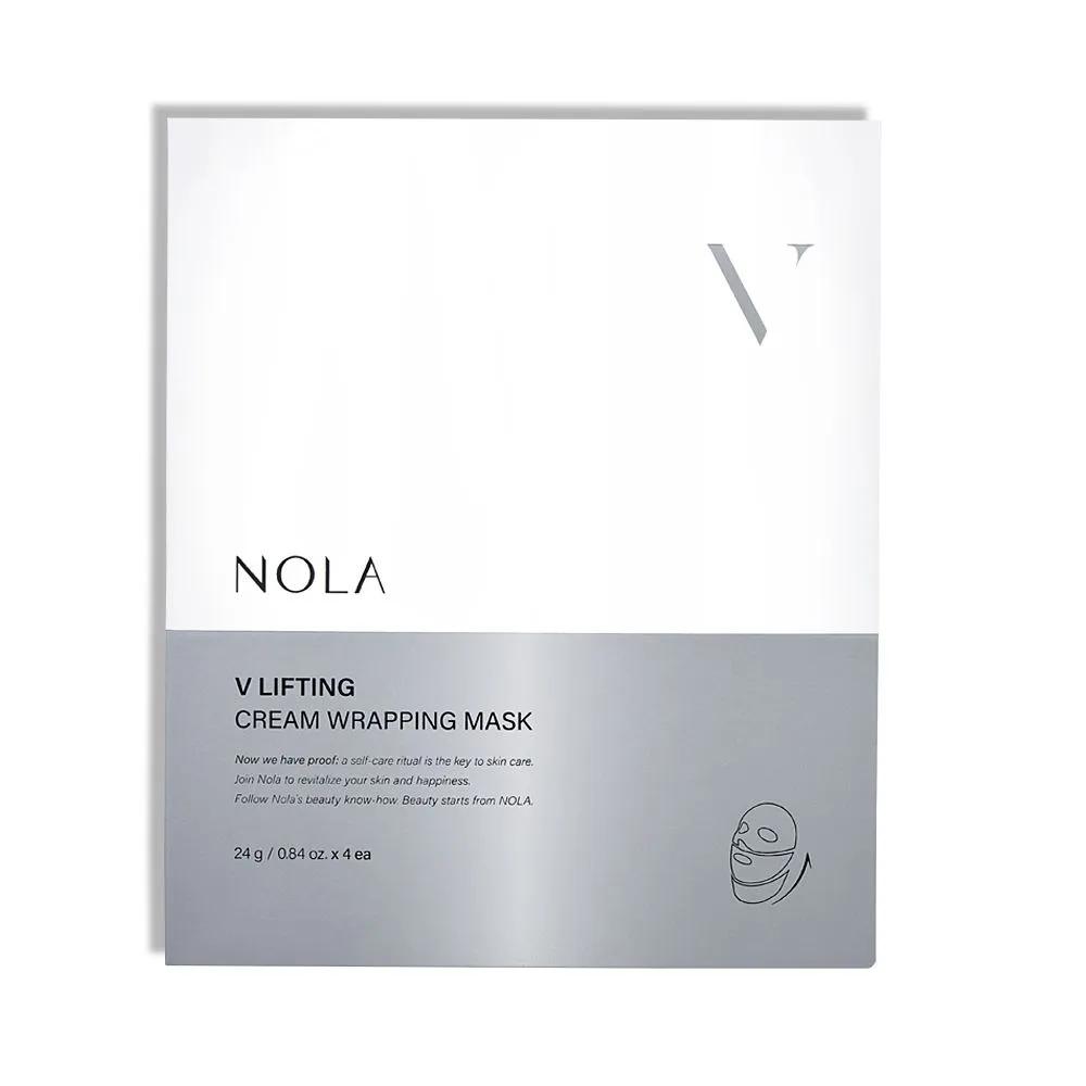 

NOLA V Lifting Cream Wrapping Mask Pack 4 Sheets x 1 Box (4 Sheets)
