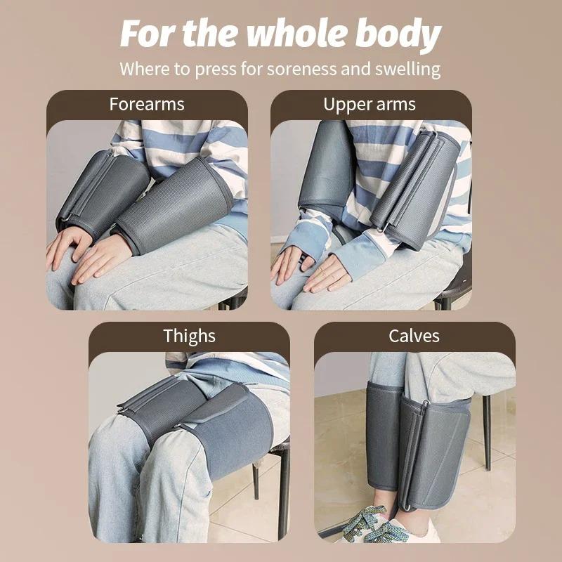 Foot Massager Heated Roller Air Pressure To Relieve Painful Foot