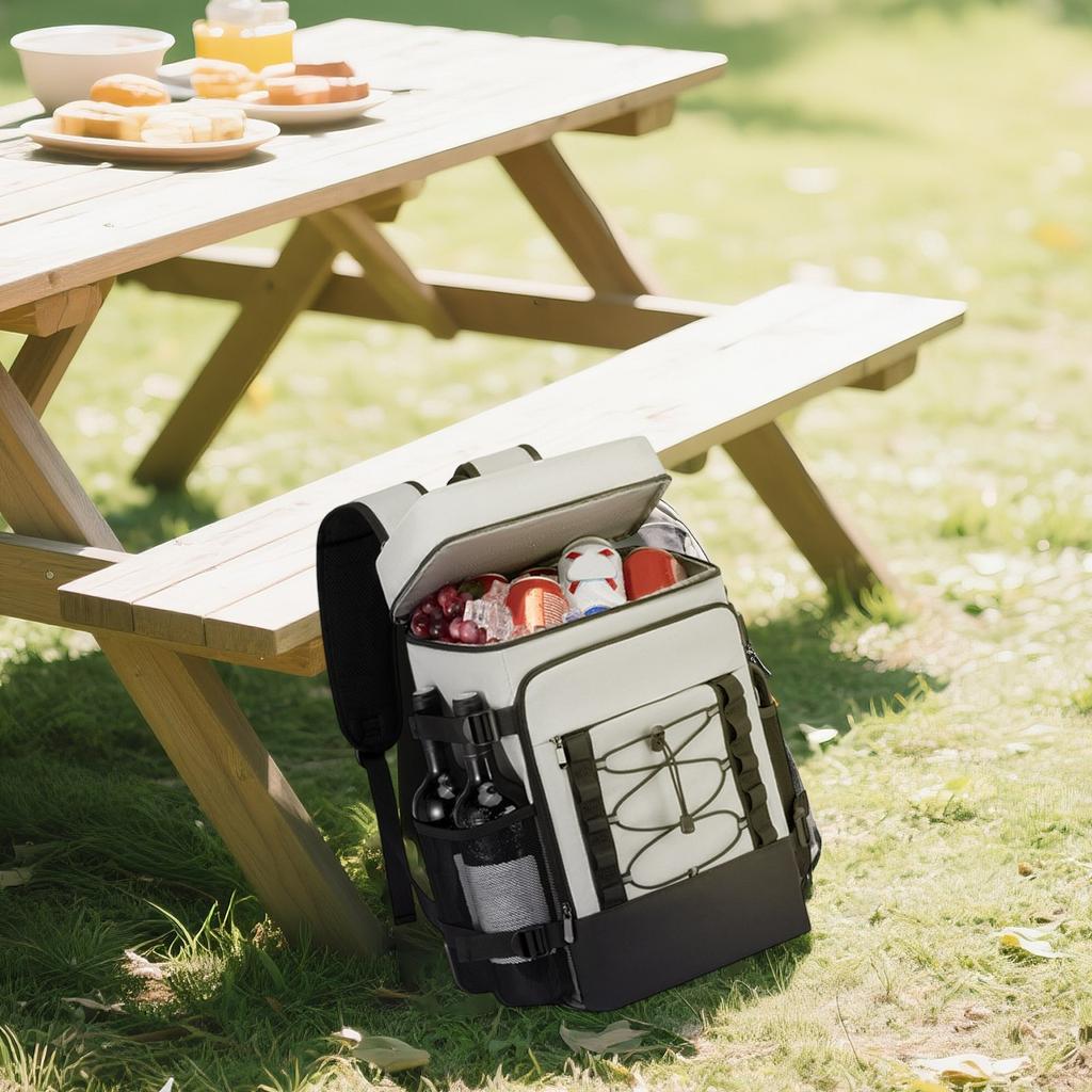 Insulated Ice Pack, Heat Preservation Pack, Splash-proof, Large-capacity Refrigerated Backpack