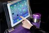 Tuloko Organizer Samochodowy Okno Uchwyt Na Tablet Szary Z Fioletowym