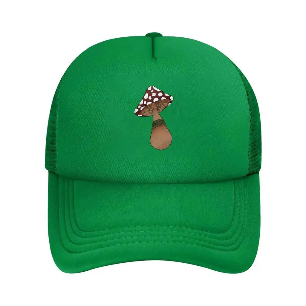 Do Not Eat Mushroom  Sticker Mesh Baseball Cap