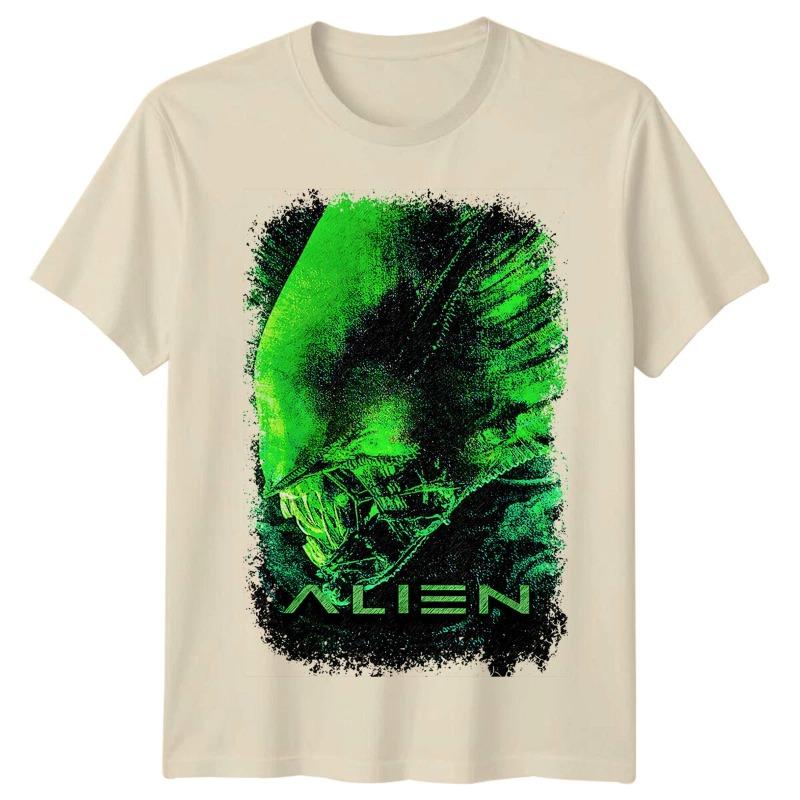 Tshirt Inspired By The Movie Alien Poster Retro Tshirt for Unisex Summer New Unisex Casual and Fashionable Tshirt