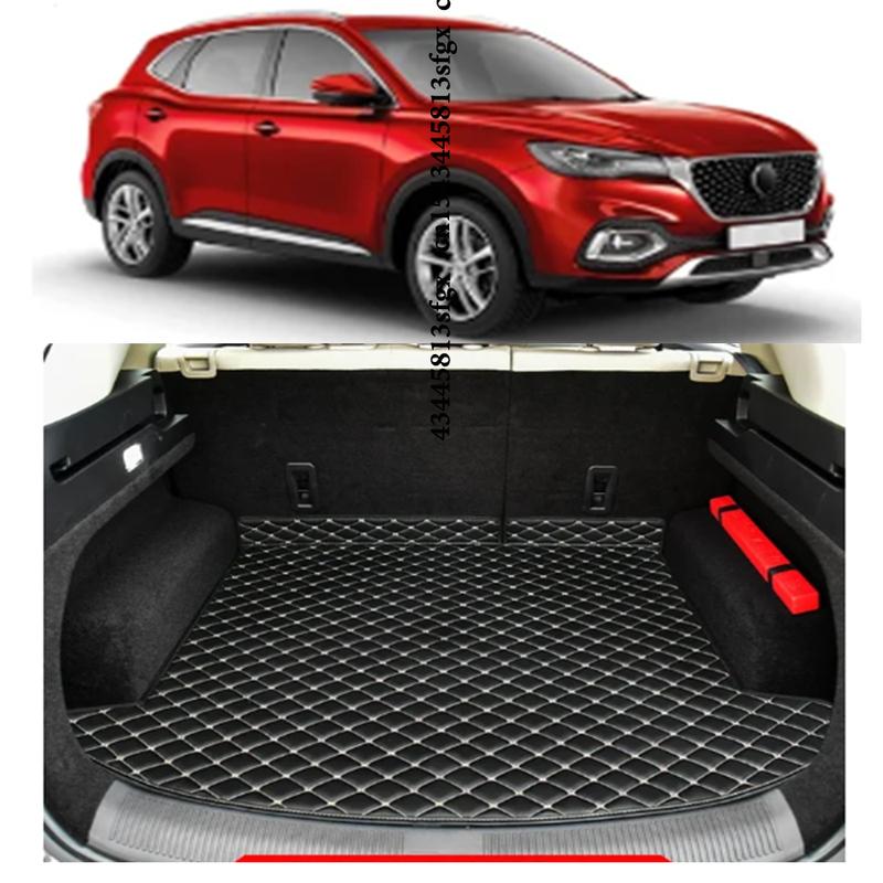 

Индивидуальный автомобильный стайлинг багажника основной коврик для MG HS EV 2019-2025 водонепроницаемый антицарапающий нескользящий защитный чехол внутренний автомобильный аксессуар Black beige