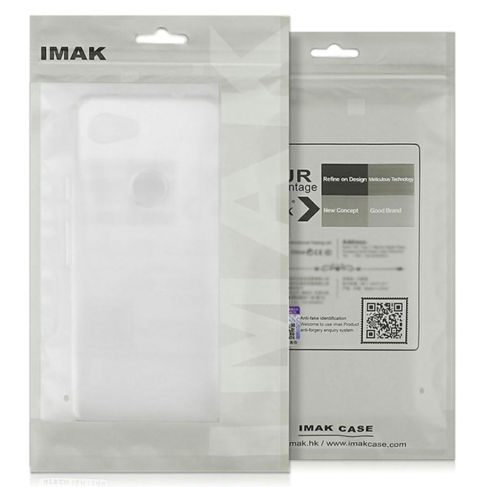 IMAK UX-4 Series for Oppo Reno12 5G (Global) Clear Phone Case Four Corner Shockproof TPU Back Cover