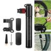 Portable Bike Tire Inflator Double Valves Portable Small CO2 Cycle Tire Pump Fast Inflator Space Saving Frame Mount