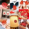 Wedding Bed Mini Hand Throwing Wedding Letter Wedding Room Decoration Throwing Creative Wedding Fruit Plate Wedding Stairs Little Happiness Child