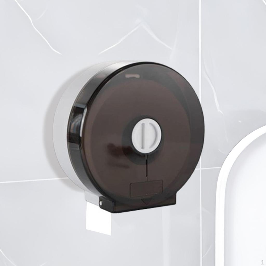 Commercial Toilet Paper Dispenser for Wall Mount, Large Capacity Roll Holder Gym And Restaurant
