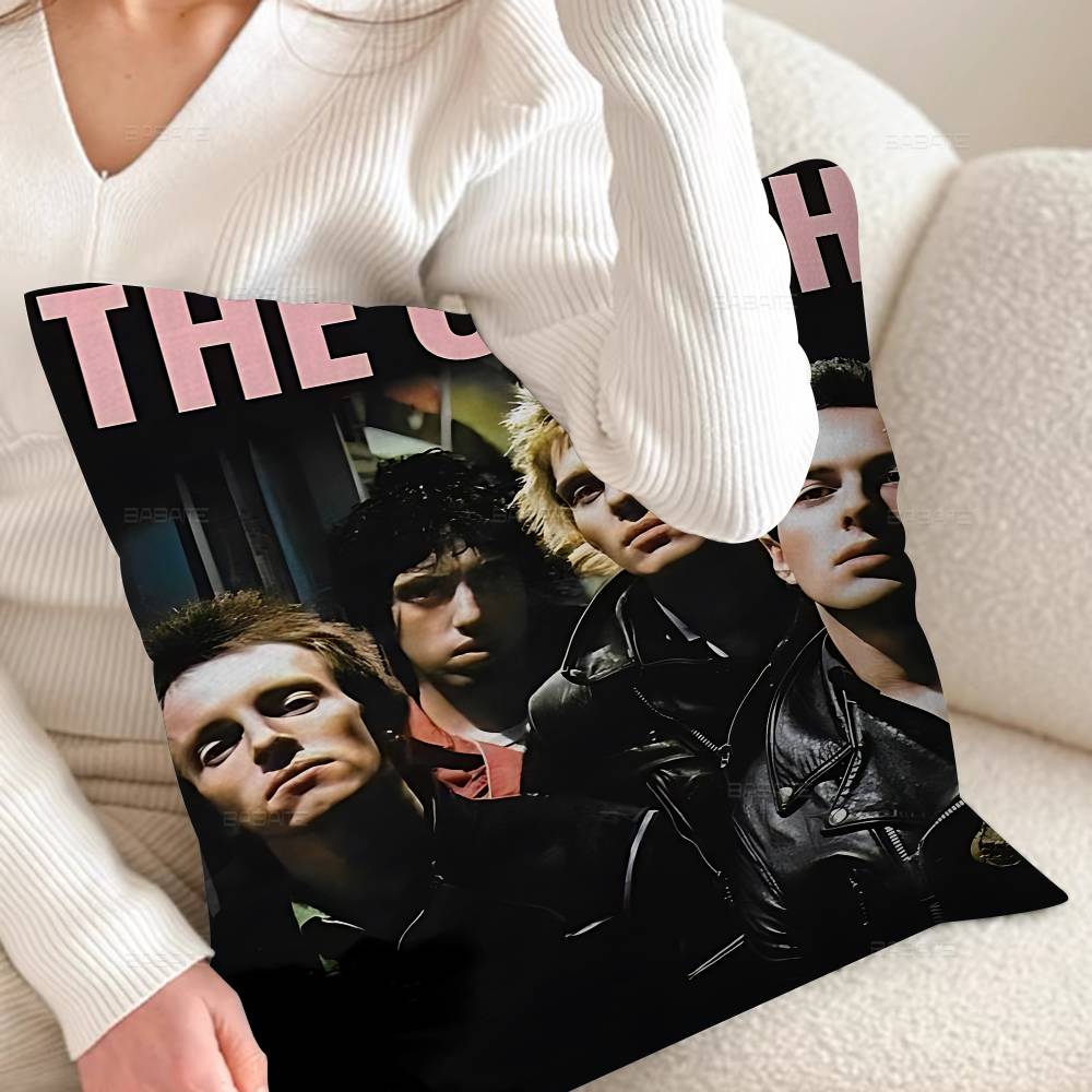 Clash The Band Whitepaper Personalized Picture Text Home Decorative Pillows Household Gifts 45x45cm