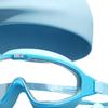 Kids Swimming Goggles Swim Cap Adjustable for Children Age 312 Gift White