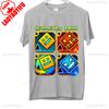 היכנסו לכיף חולצת טריקו Geometry Dash דמויות גיימינג תלת-ממדיות מתנת יום הולדת כותנה קיץ יוניסקס סגנון מבוגר חולצת טריקו מודפסת עליוניות