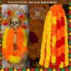 Day of the Dead Marigold Garland for Halloween Outdoor & Venue Decoration
