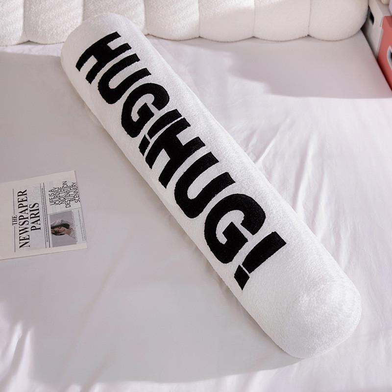 Long Cylindrical Stylish Plush Toy Embroidery Side Sleepers Girl Gift Dolls