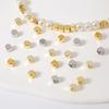 14K and 18K Gold Plated Faceted Square Beads for DIY Bracelets and Necklaces
